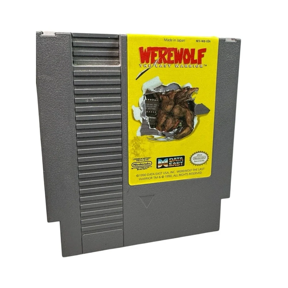 Werewolf The Last Warrior Cartridge Only Nintendo NES 1990 Tested Works